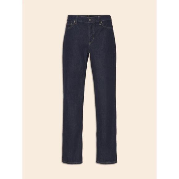Banana Republic Low Rise Rigid Straight Jeans Size 30 Minimalist Relaxed - Picture 6 of 14